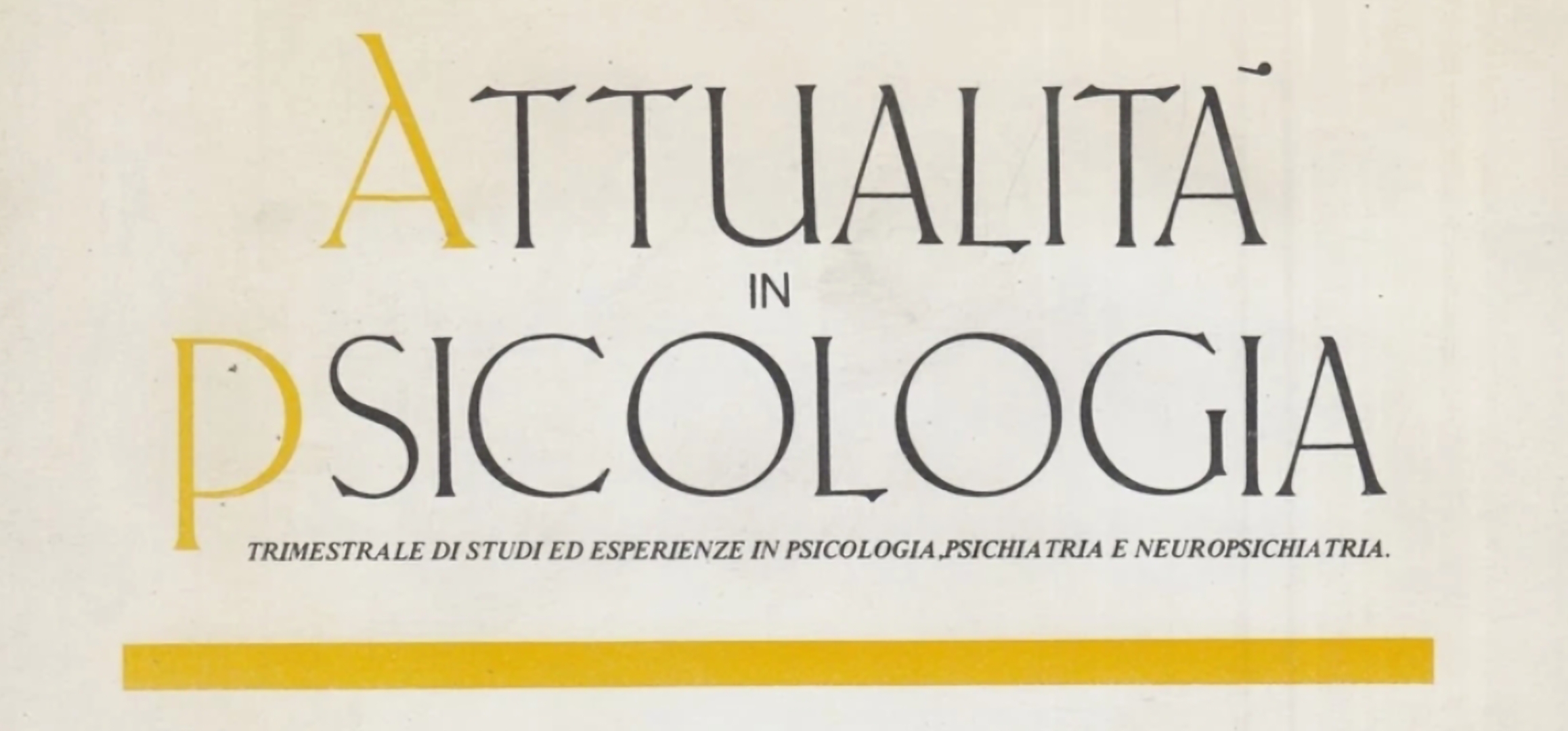 Attualità e Psicologia